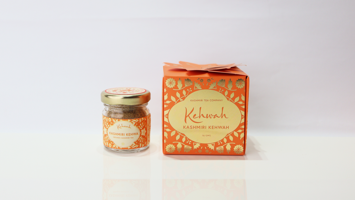Kashmiri Kehwah - 100% organic cardamom tea