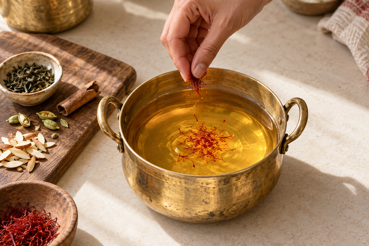 How to Make Kahwa