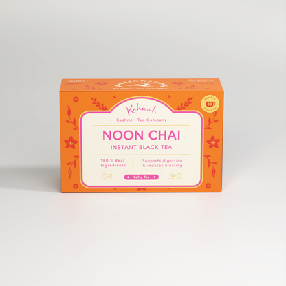 Noon Chai - Organic Black Tea (Aids digestion & reduces bloating)