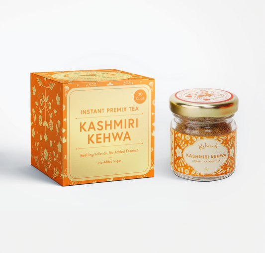 Kashmiri Kehwah - 100% organic spiced green tea