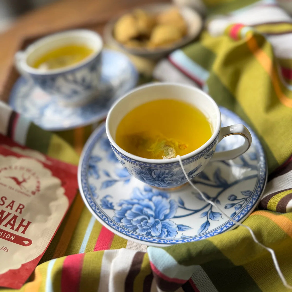 Tea and serving detail