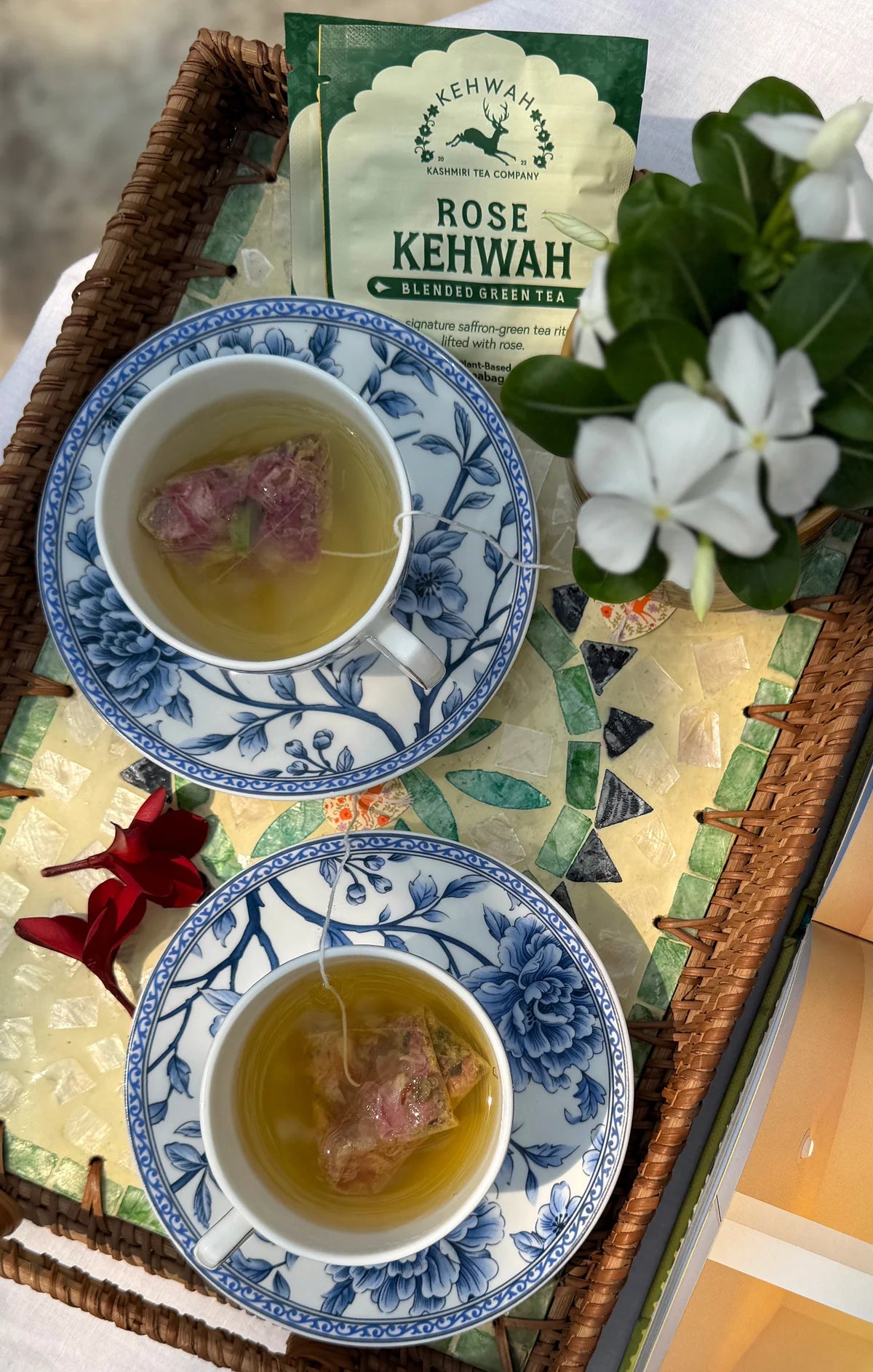 Tea and serving detail