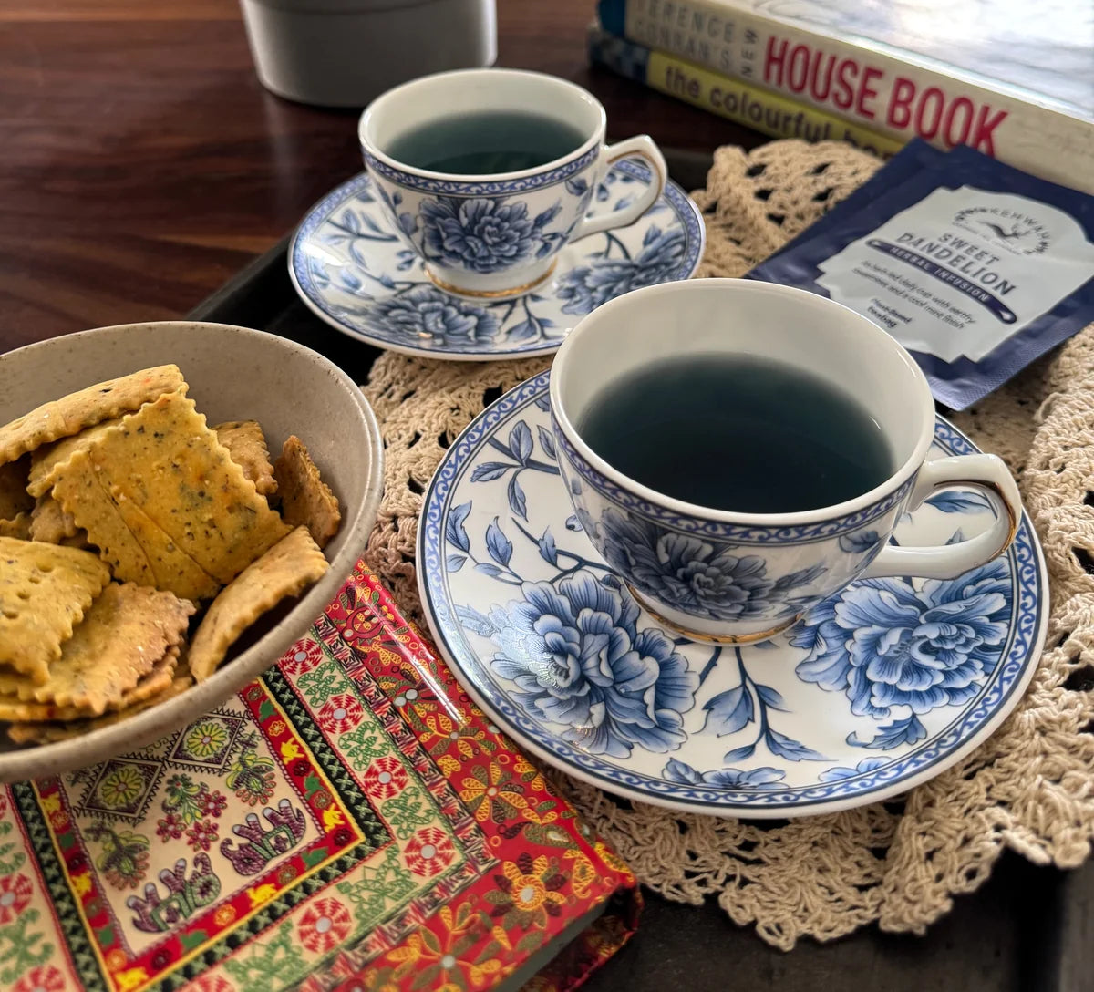 Tea and serving detail